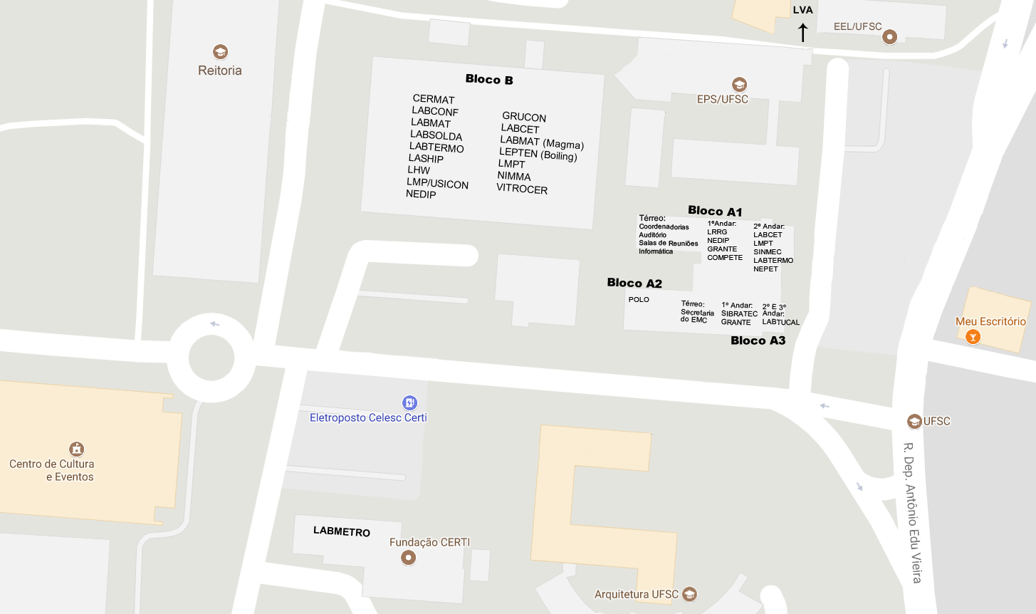 Department map